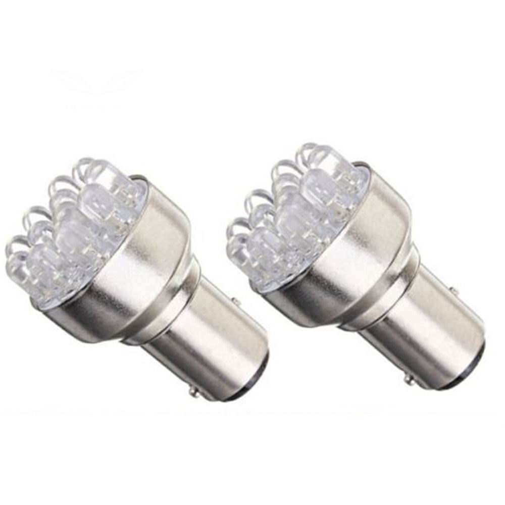 BAY15D LED pære med 12 LED - 12v