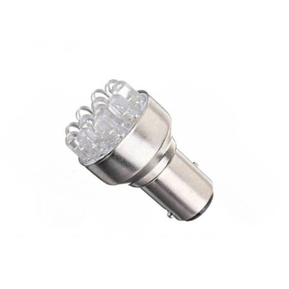 BAY15D LED pære med 12 LED - 12v