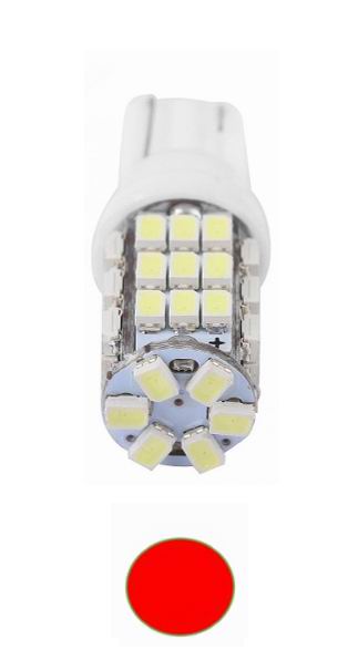 T10 W5W LED pære - 42 SMD LED - 12v