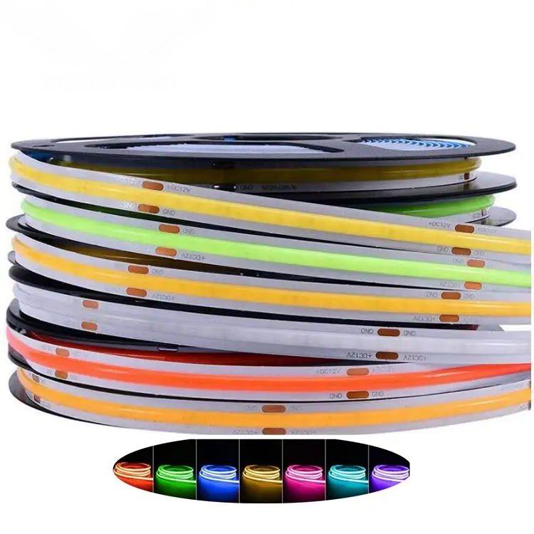 5 meter, 12 volt, 48 watt, IP44, COB LED strip