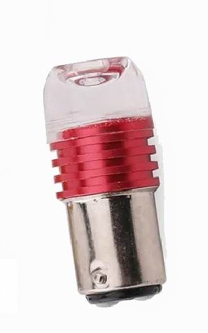 BA15S LED pære med blink - 12v
