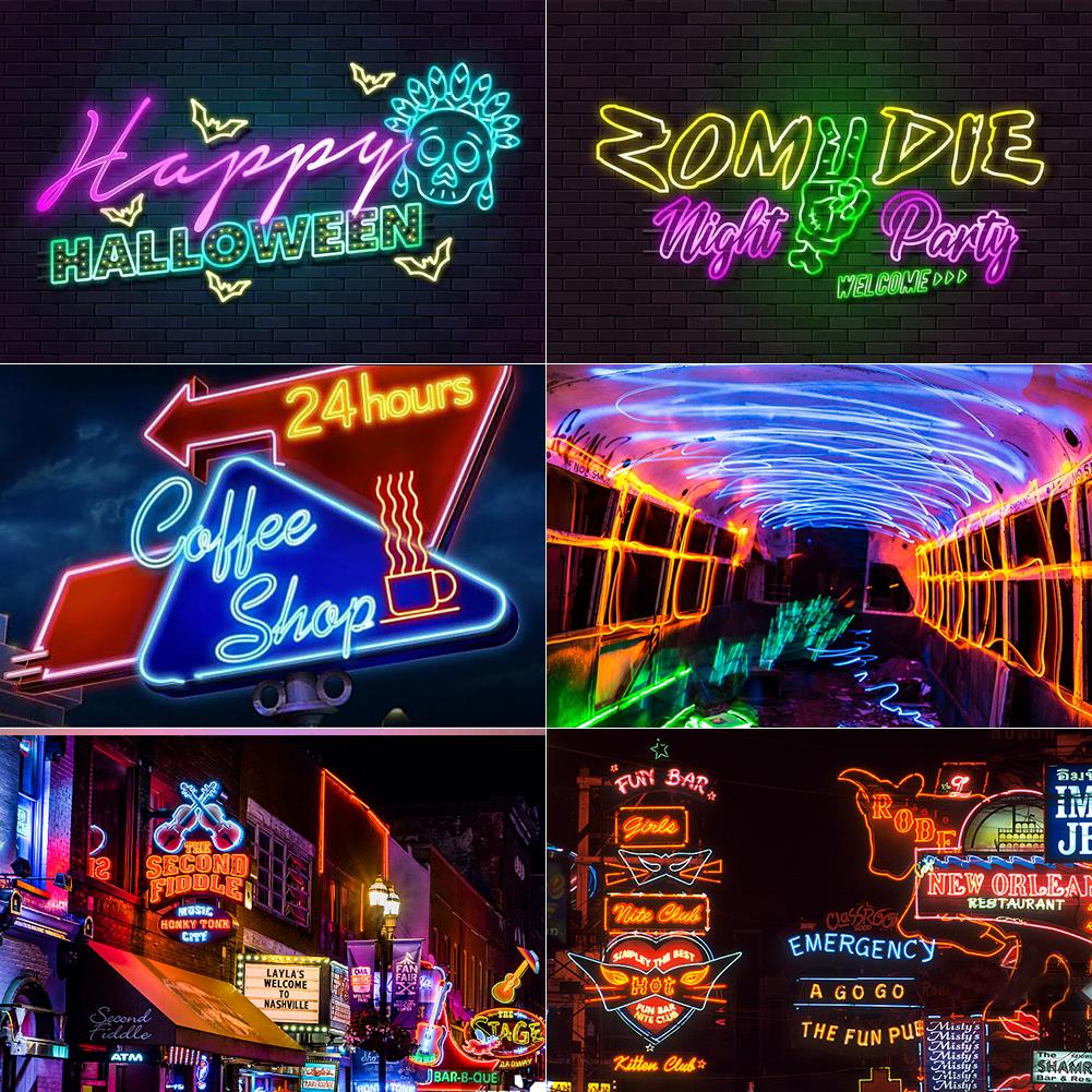 5 meter NEON Led strip, KOMPLET SÆT