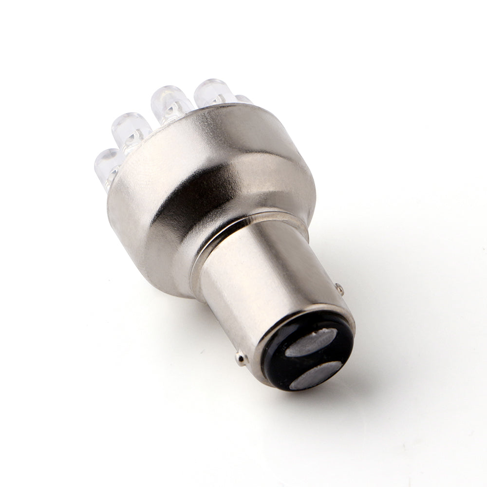 BAY15D LED pære med 12 LED - 12v