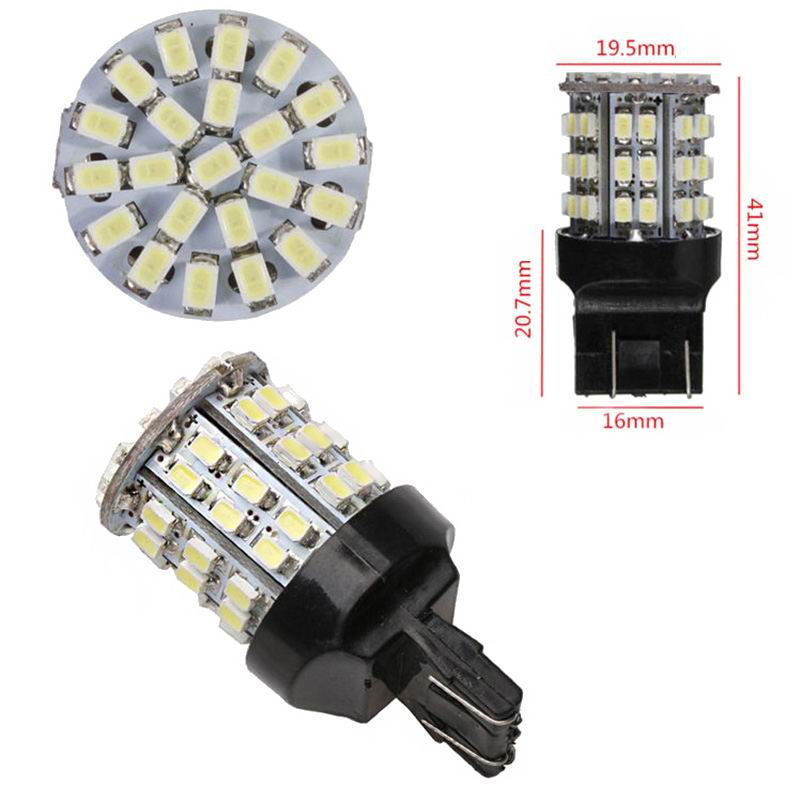 7440 / T20 LED  pære - 64 SMD - 12v