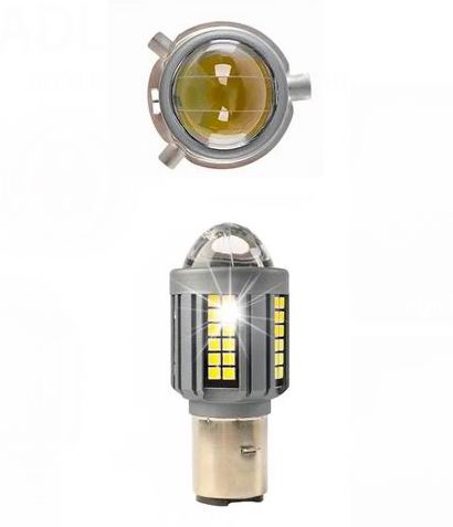 LED forlygtepærer til Scooter  / Motorcykel - 10-80v - 25w - BA20D / H6