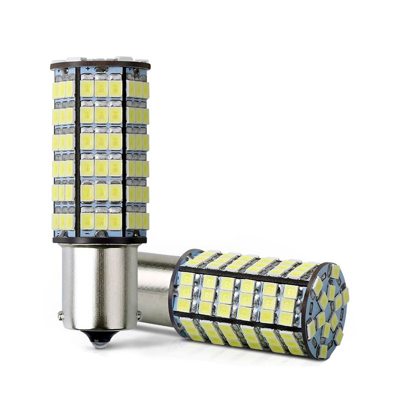 BAY15D LED pære med 120 LED - 12v