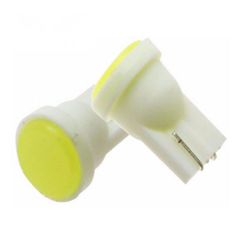 T10 W5W COB LED pære - 2 stk - 12v