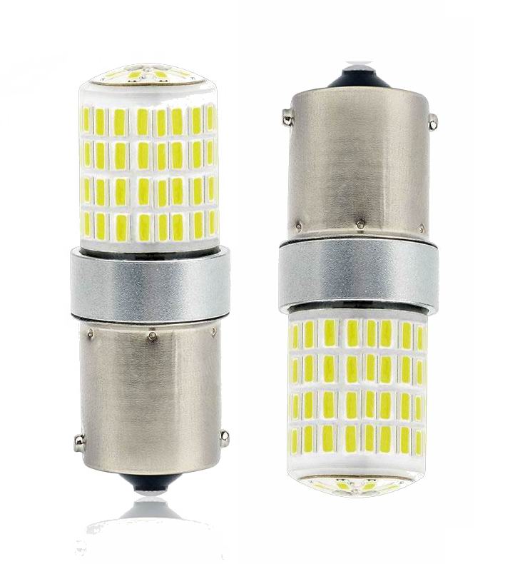 BAY15D LED pære med 72 LED - 12v