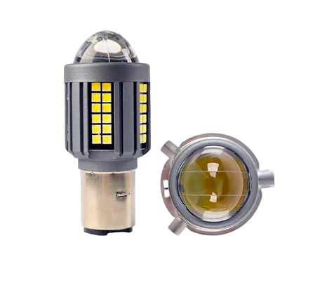 LED forlygtepærer til Scooter  / Motorcykel - 10-80v - 25w - BA20D / H6