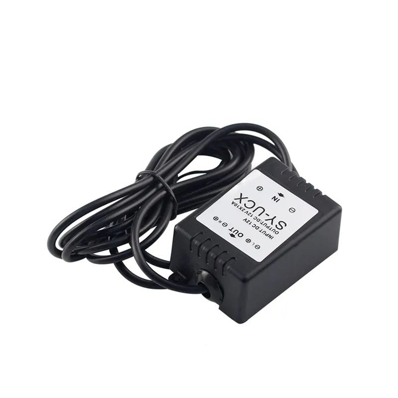 Controller med fjernbetjening 12v 2x10A - m. Blitz funktion