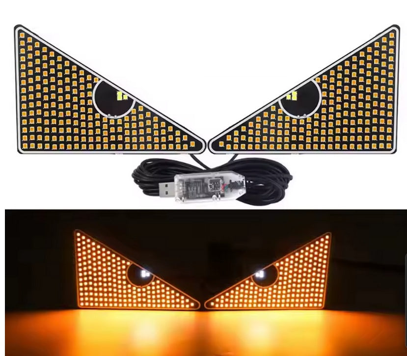 LED Devil Eyes - USB - 133 x 90 mm - 11 funktioner