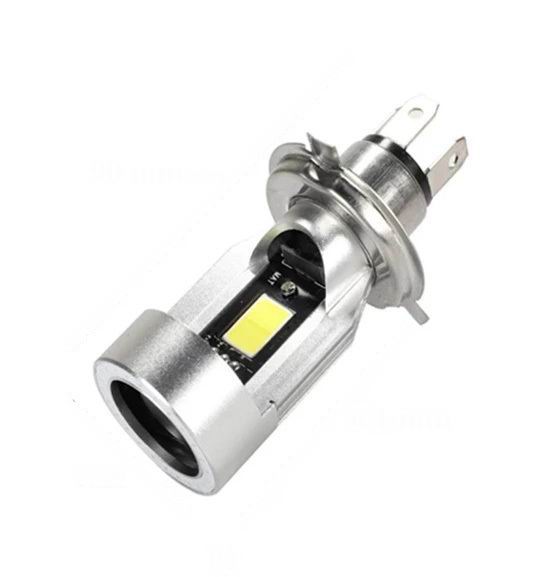 H4 LED forlygtepærer til Scooter  / Motorcykel med angel eye - 12v