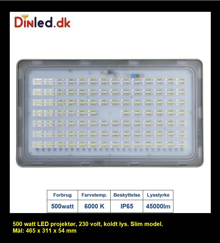 500w Professionel LED projektør
