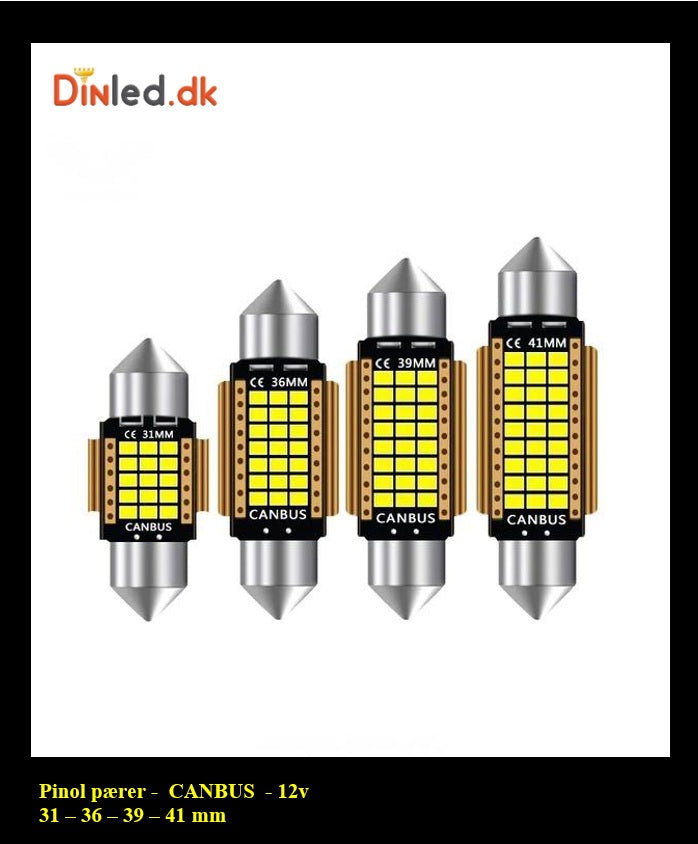 Pinol pære med CANBUS - 12v