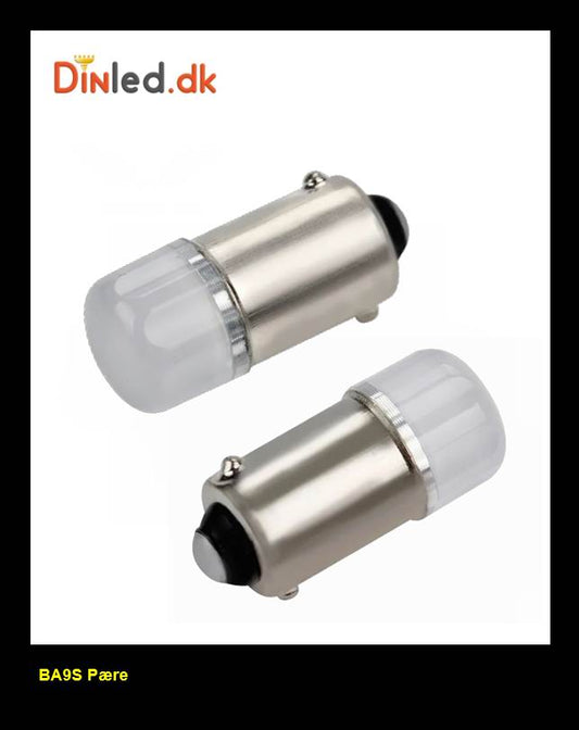 BA9S Keramisk COB Pære - 12v