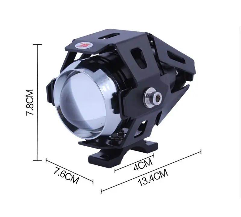 LED projektør 10 watt 12 volt -  Med blitz