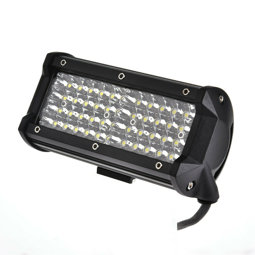 Kompakt 4 rækkers LED køretøjs projektør 48 watt 12/24 volt