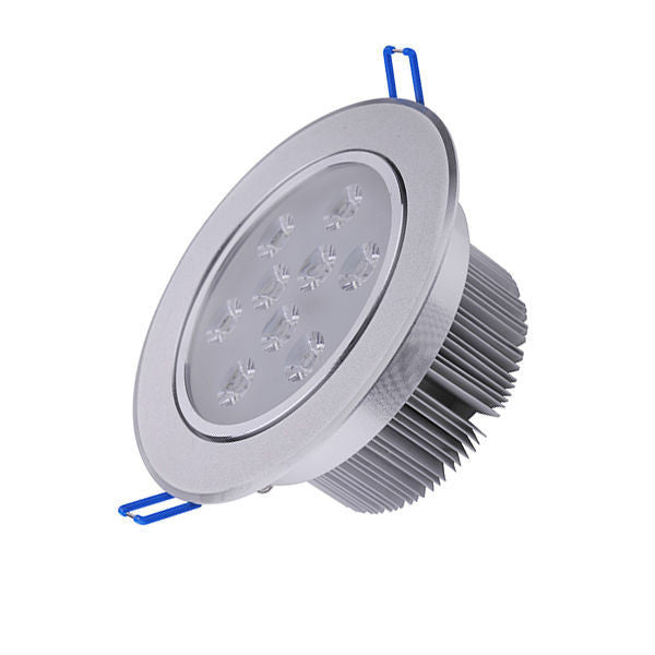 LED Indbygningslys 9w 220v, varmt lys - LAGER RYDNING