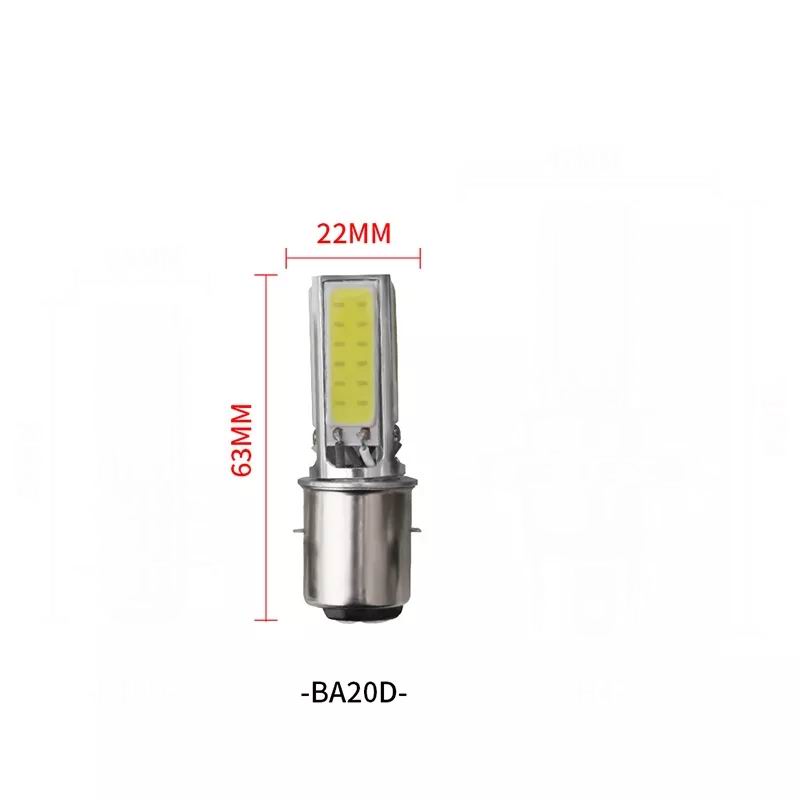 BA20D LED  pære til Scooter  / Motorcykel