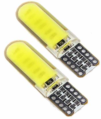 T10 W5W LED COB pære - 12v