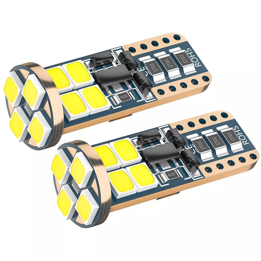 T10 W5W LED pære med CANBUS - 12v