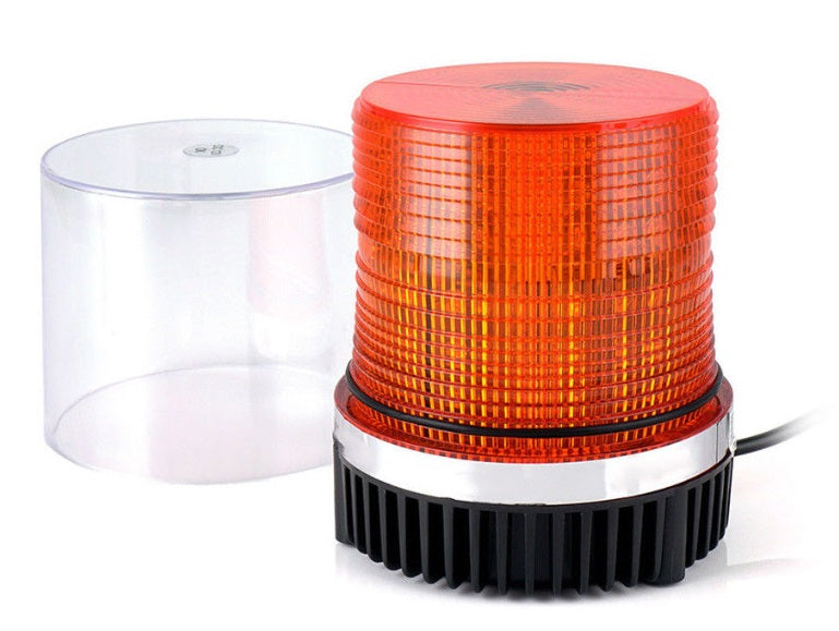 Led strobe blink med magnet 12/24v