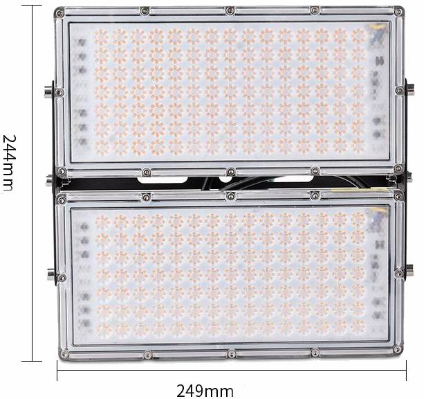 200 watt modulopbygget Professionel LED projektør