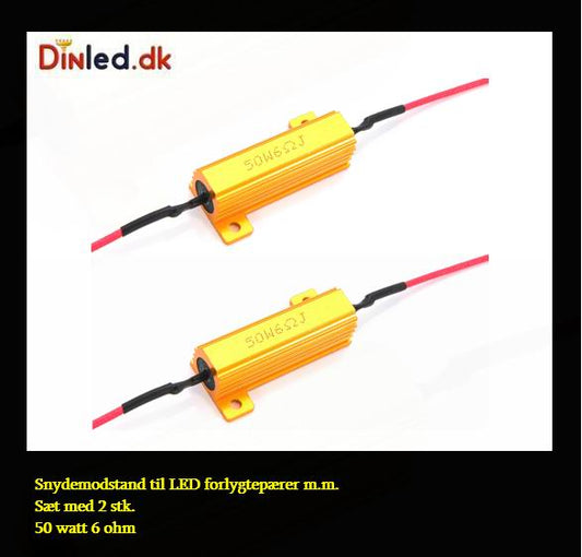 Sæt med 2 stk. Snydemodstande
