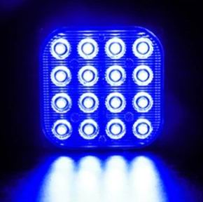 16 LED Blitzblink / strobe blink 12v / 24v