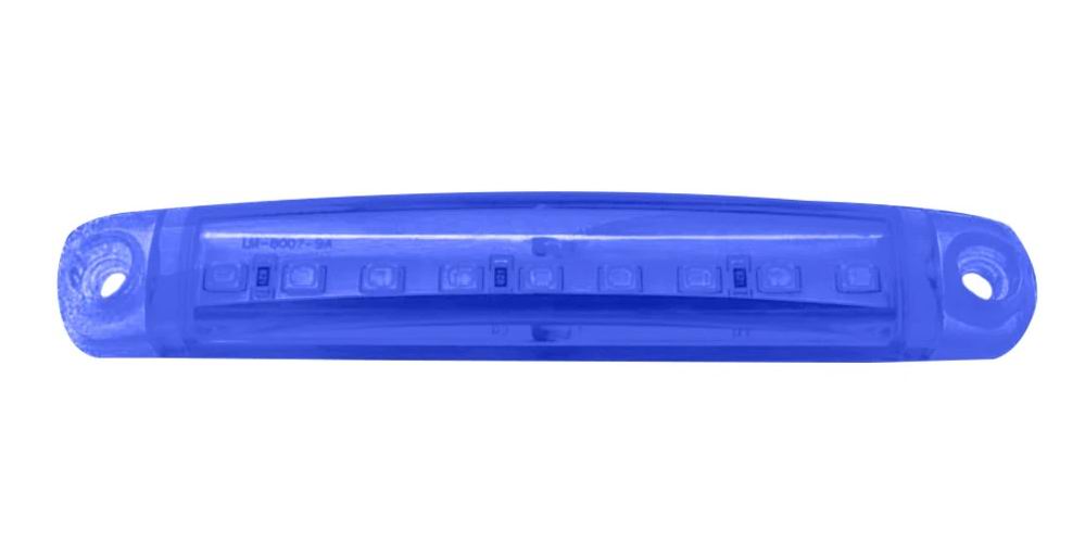 9 LED markeringslygte, 12v