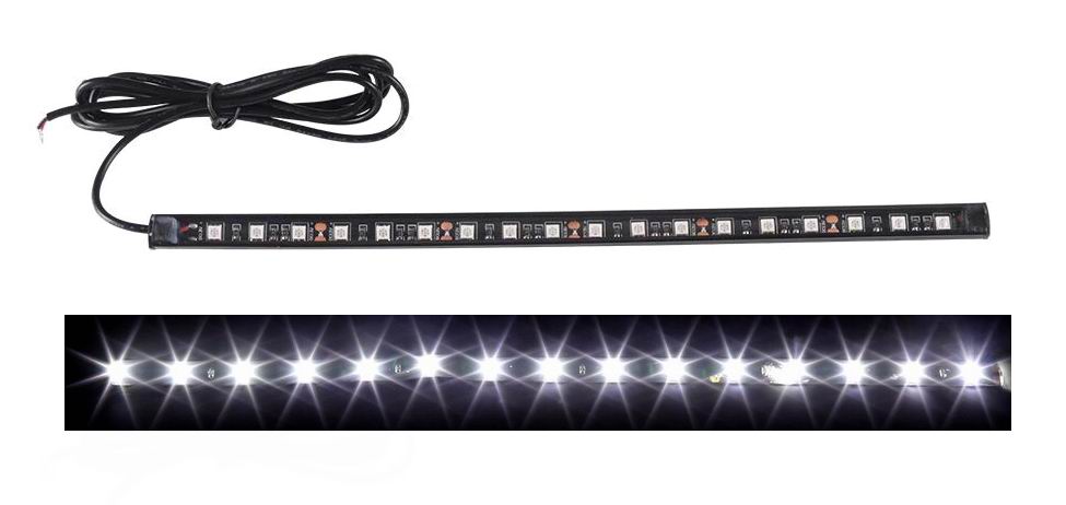 Kraftig LED Navigations lys 30cm vandtæt, 12v.