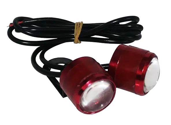 Strobe lygter sæt med 2 stk.