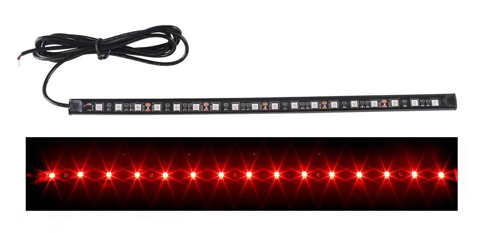 Kraftig LED Navigations lys 30cm vandtæt, 12v.