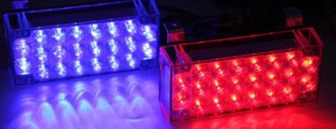 Strobe / blink lygter, 12v