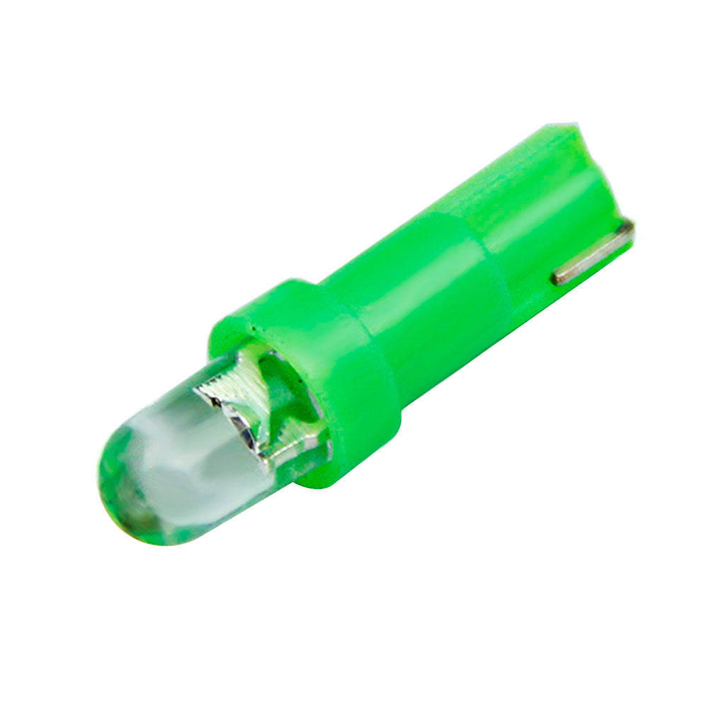 T5 LED Instrument pærer - sæt med  10 stk., 12v