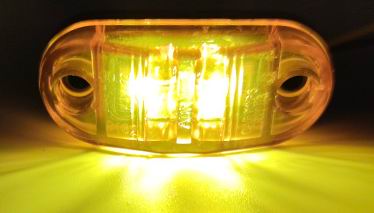 LED Blok markeringslygte, 12 / 24v