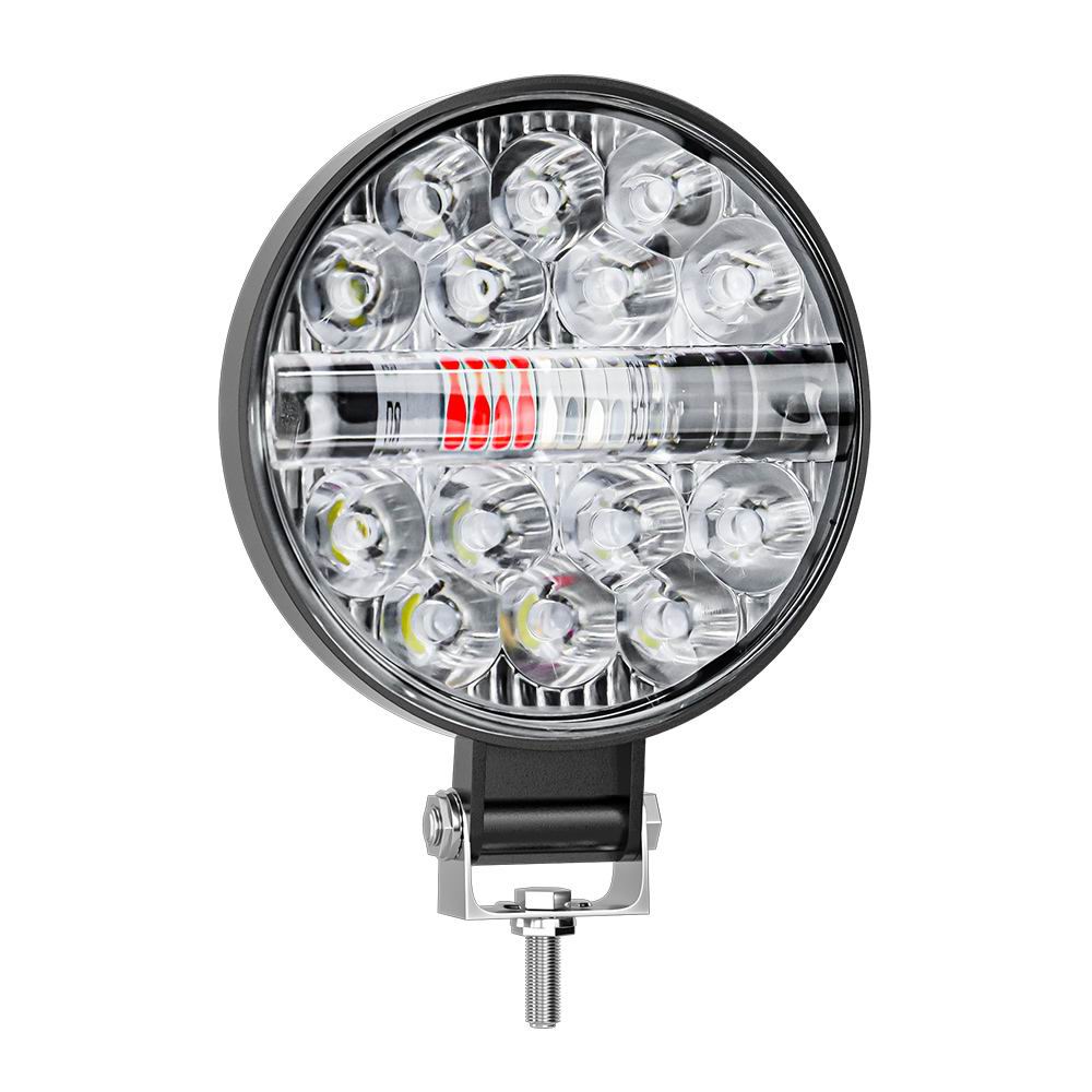 LED køretøjs projektør 28 watt med Blitz blink
