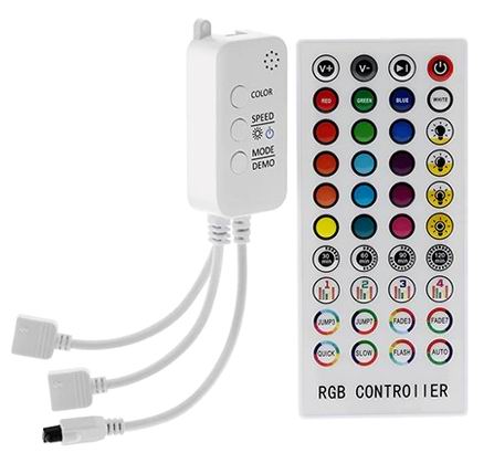 15 meter (3x5 meter), 12 volt, 72 watt, IP65, RGB LED strip - KOMPLET SÆT