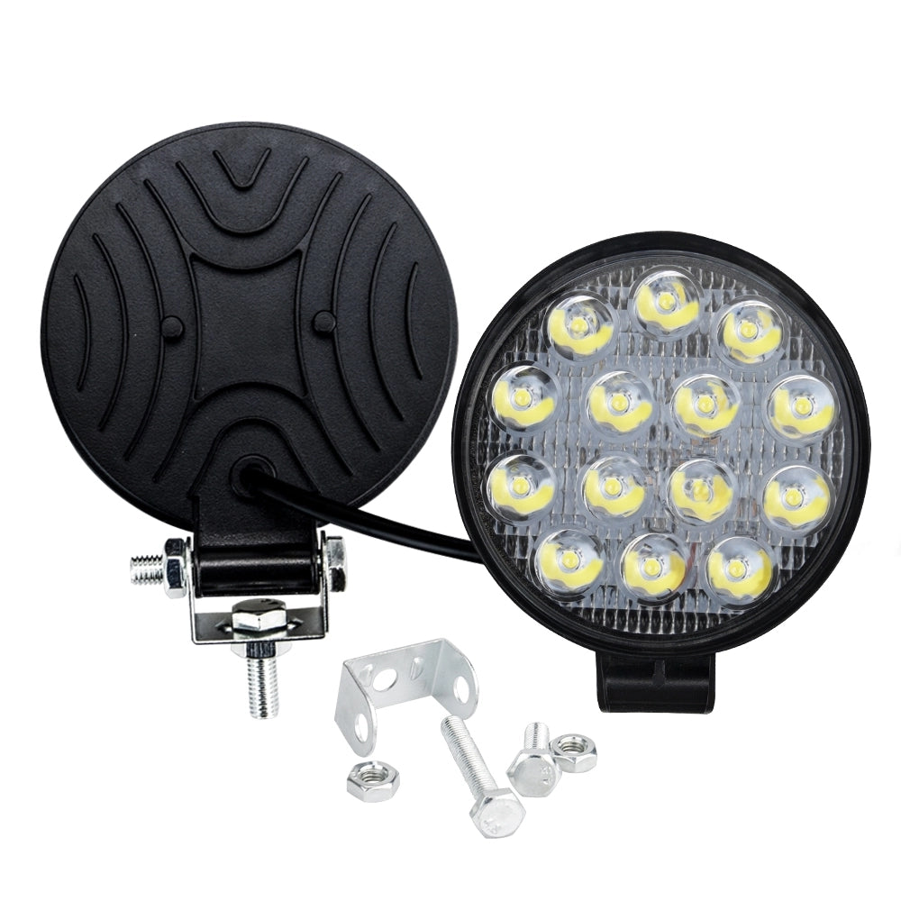 LED køretøjs projektør 28 watt 12 - 24volt - SUPER SLIM