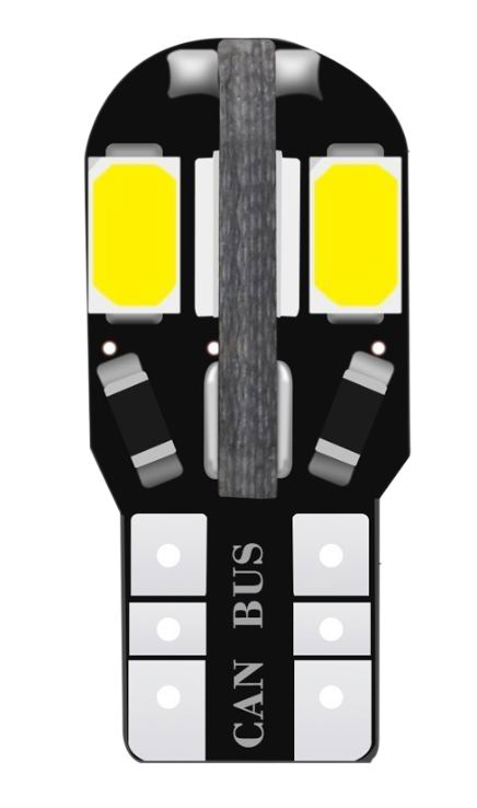 T10 W5W CANBUS LED  pære - 12v