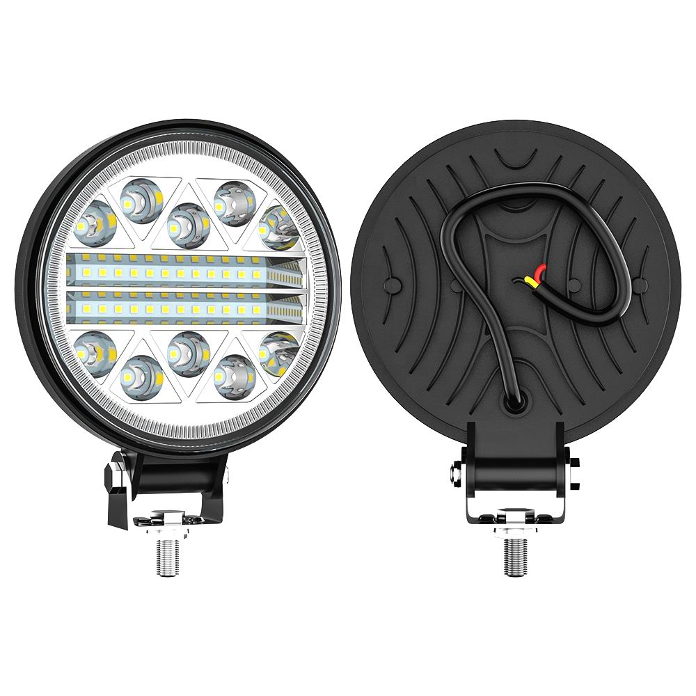 LED køretøjs projektør 51 watt COMBO, med BLITZ blink
