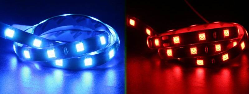 LED flexible strips 60cm vandtæt, 12v.