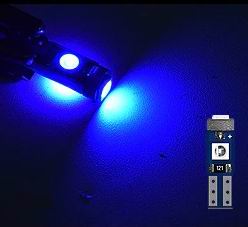 T5 W3W CANBUS LED  pære  - 12v