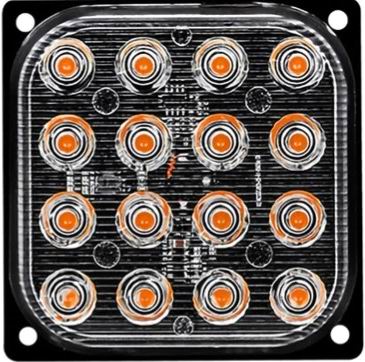 16 LED Blitzblink / strobe blink 12v / 24v