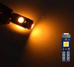 T5 W3W CANBUS LED  pære  - 12v