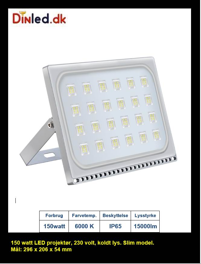 150w Professionel LED projektør