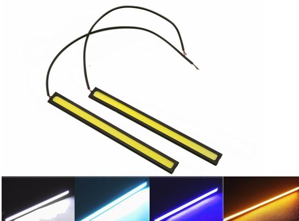 LED strip / skinne 17 cm vandtæt, 12v.