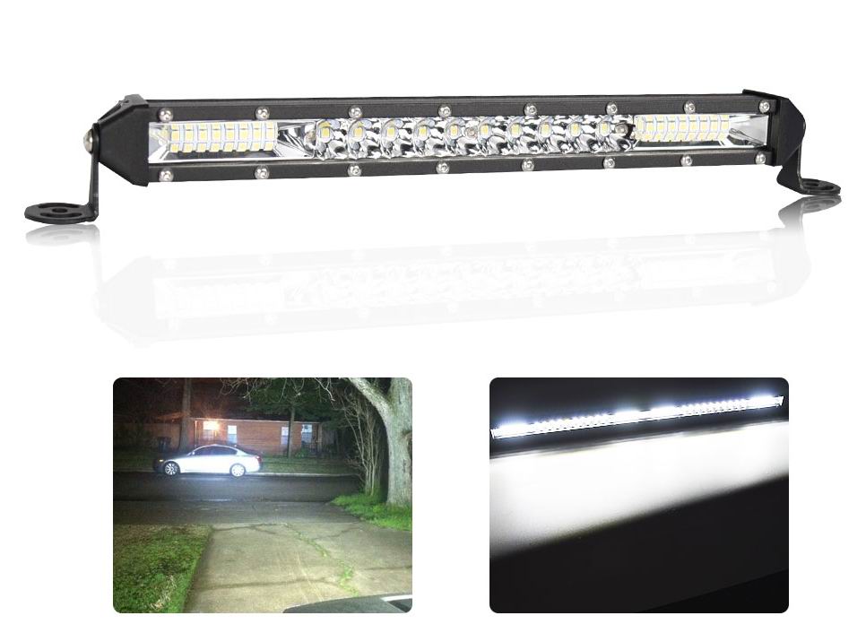 Slim 52 watt Combo LED Lys bro / lys bar