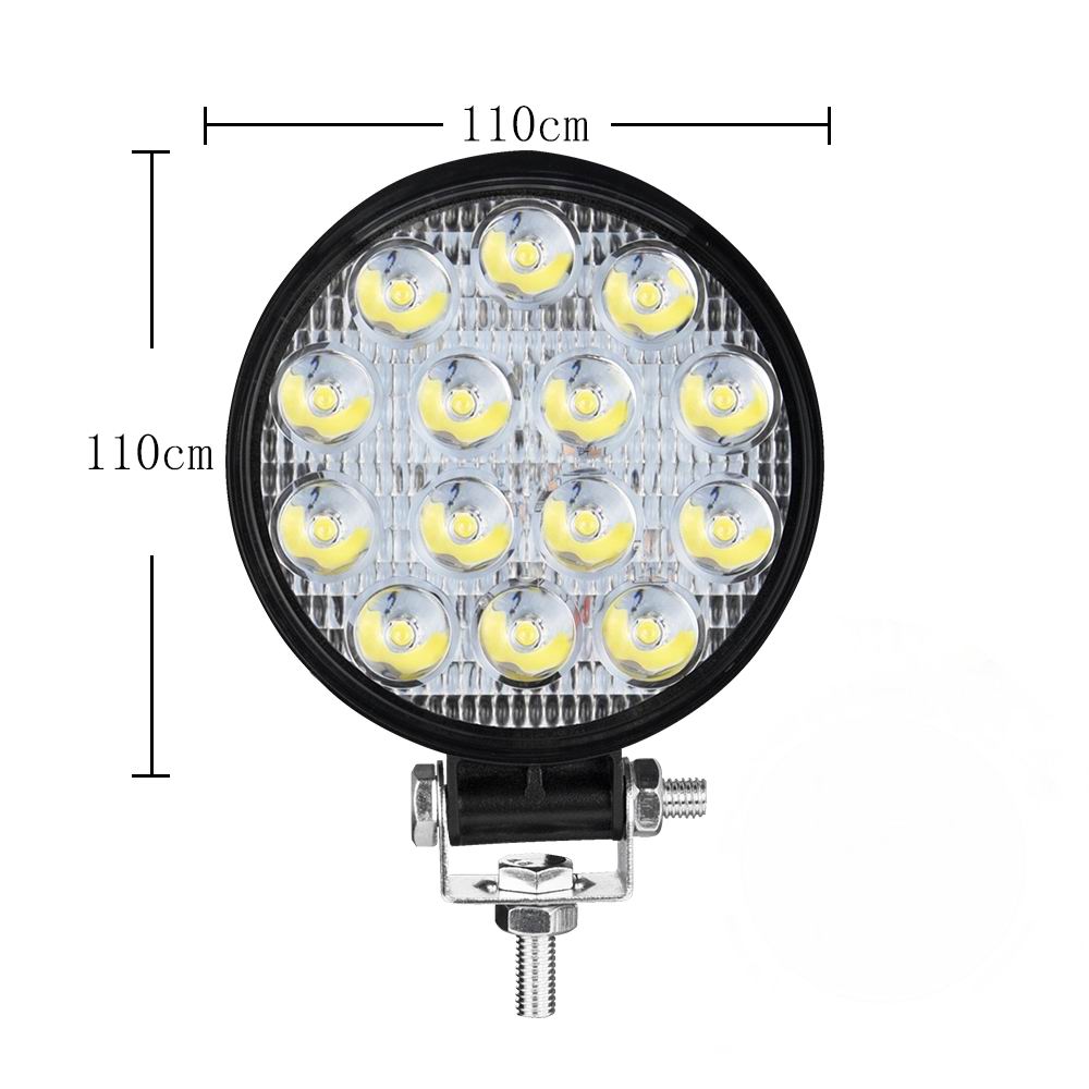 LED køretøjs projektør 28 watt 12 - 24volt - SUPER SLIM