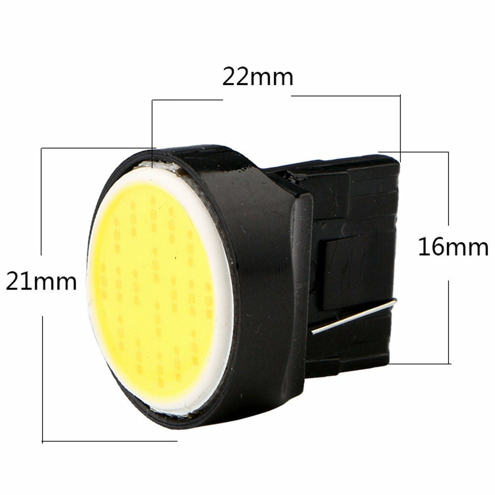 T20 / W21W COB LED pære, 12v